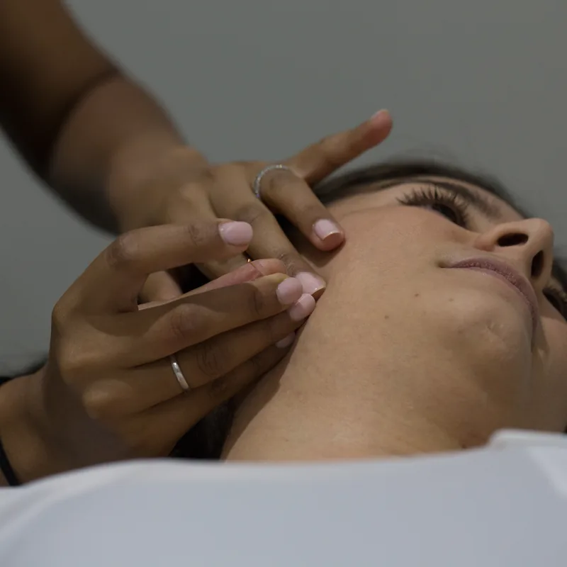 Performing targeted facial release